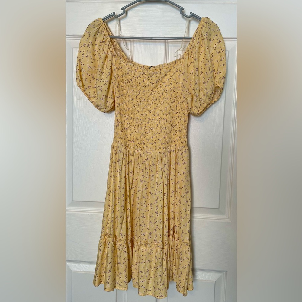 Pastel Yellow Dress